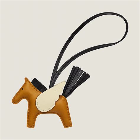 hermes pre owned 2021 rodeo pegase pm charm